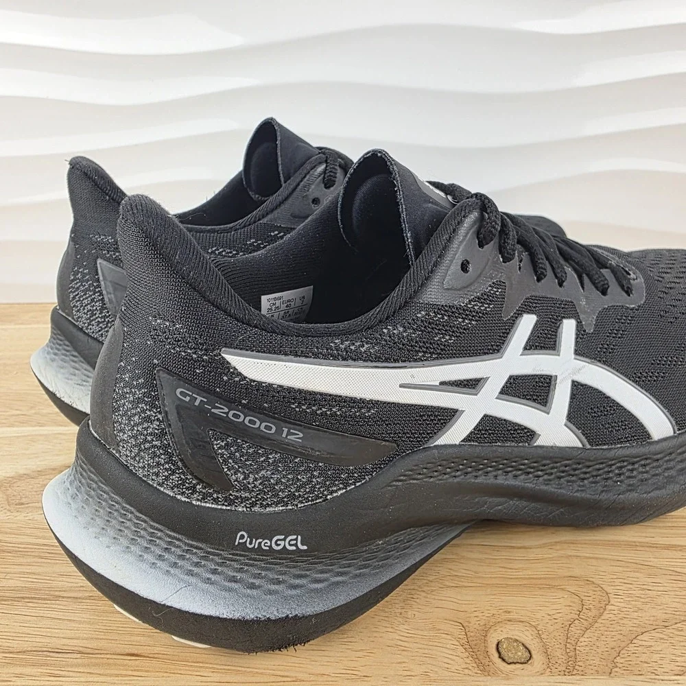 Asics GT-2000 12 Sneakers Mens Size 7 Black Athletic Running Shoes 1011B691 - Picture 8 of 13
